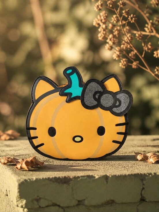 Loungefly Halloween Hello Kitty Pumpkin Crossbody Bag RARE!!! main image 10